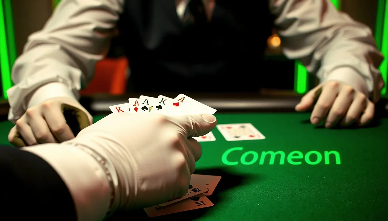 ComeOn Casino – Live Casino kampagne